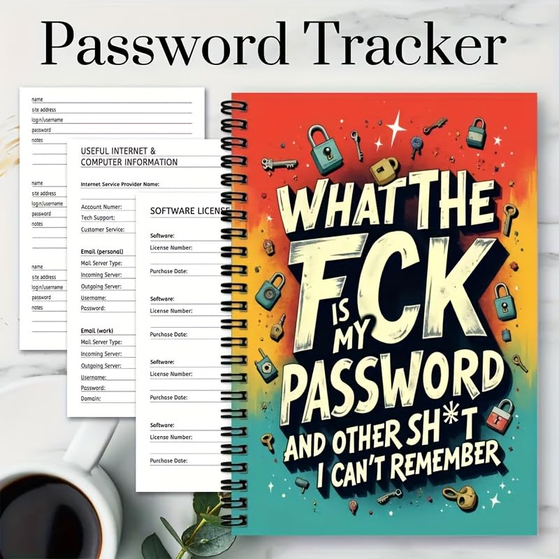 Secure Your Credentials: A Review of the Spiral Password Log Notebook