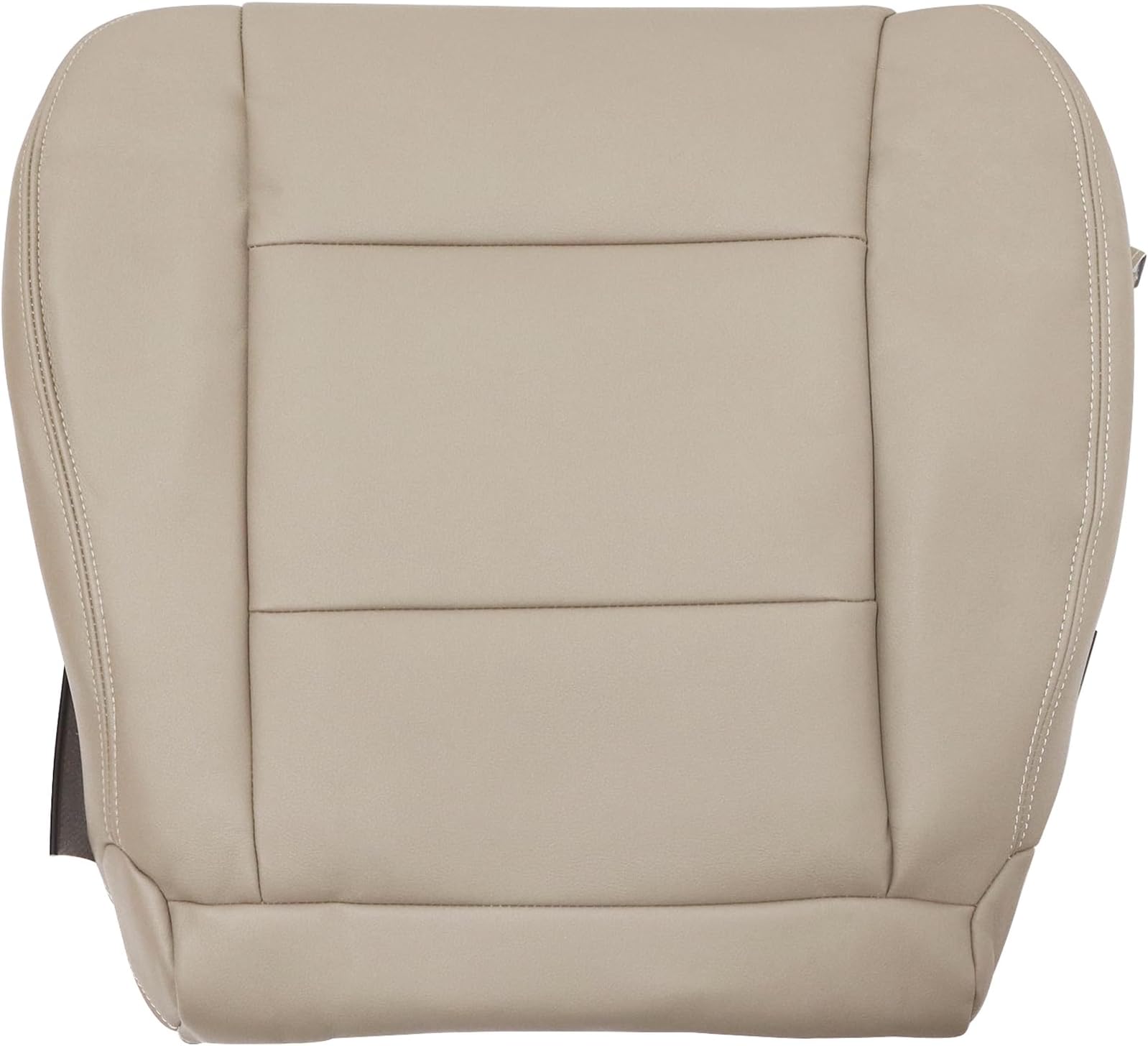 Passenger Side Bottom Replacement Leather Seat Cover Ivory Tan #LA00 or LA40 Compatible with Toyota Land Cruiser 1998 1999 2000 2001 2002 2003 2004 2005 2006 2007