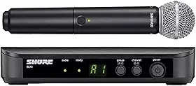 Shure BLX24BR/SM58-J10 Microfone sem Fio PG58 para Vocais