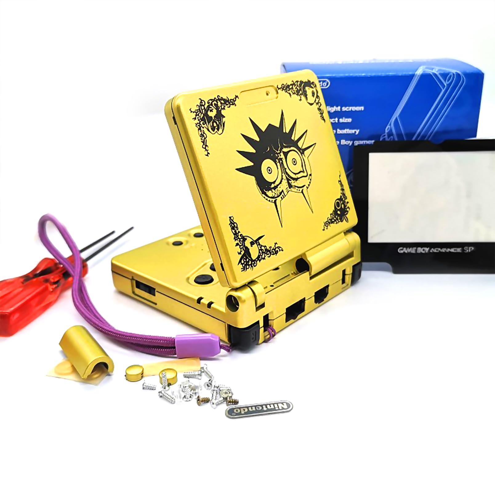 Gameboy Classic Platine Gameboy Classic Ersatzgehäuse – Inkl. Scheibe, Pads & Tasten Gameboy Pocket Batteriedeckel