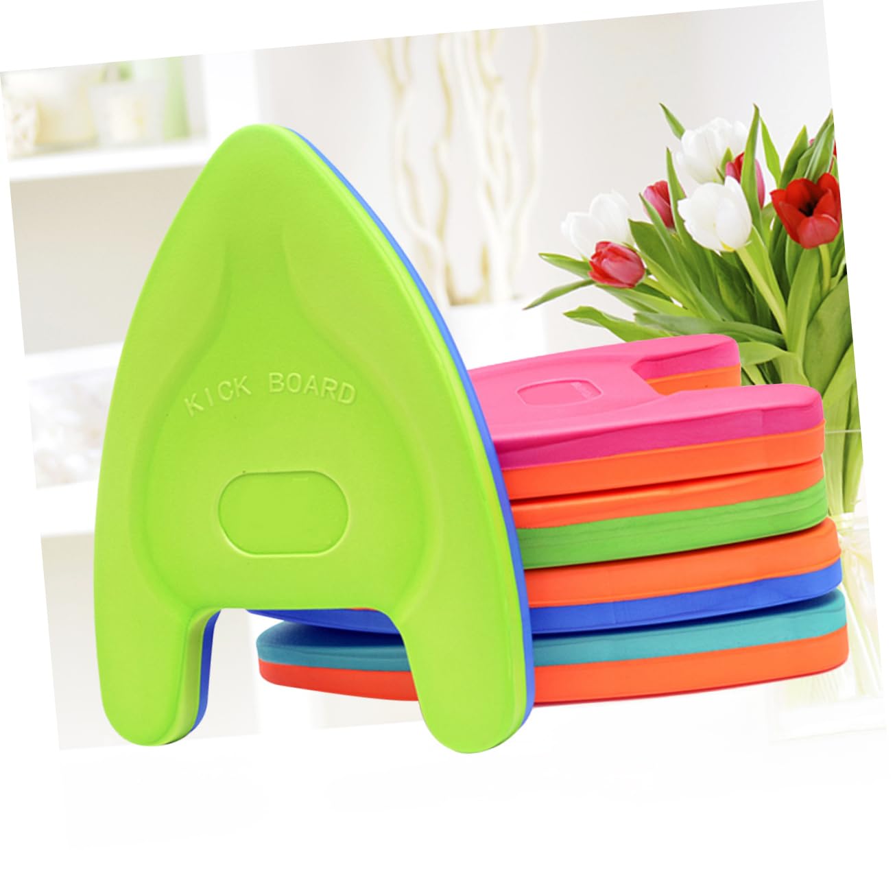 BCOATH Kickboard for Boys and Girls Floating Aid Eva Body Boards Streamlined Made for Beginners Random Color