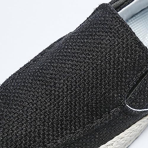 2022 Men's New Spring And Autumn Fisherman's Shoes Canvas Thick Soled Slip On Shoes Leather Tennis Shoes for Men Casual Soft3