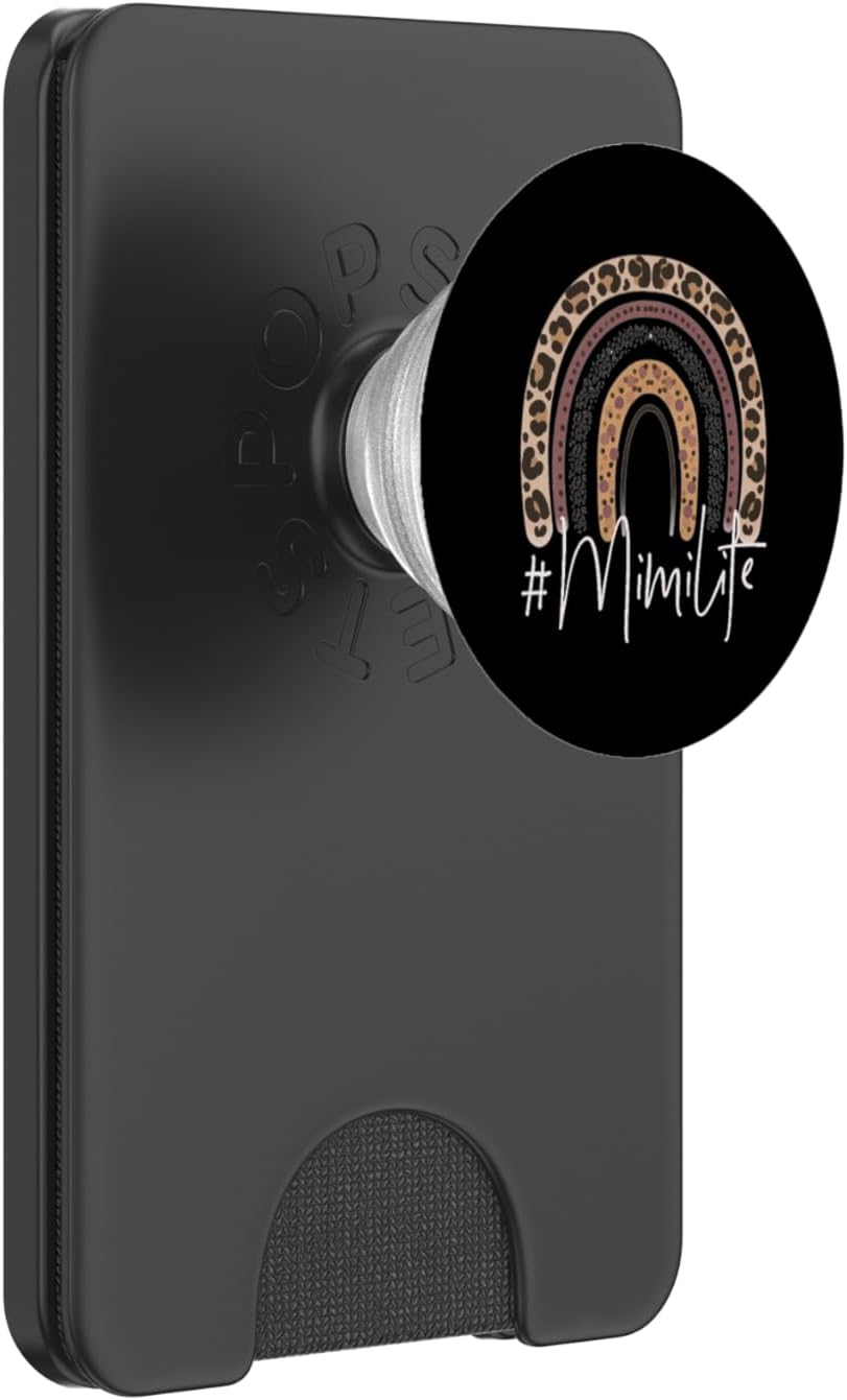 Mimi Life Grandma Cheetah Leopard Women Christmas Fall PopSockets PopWallet for MagSafe