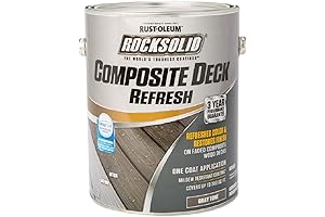 Rust-Oleum 1-Gallon Toner Exterior Composite Deck Sealer in Gray