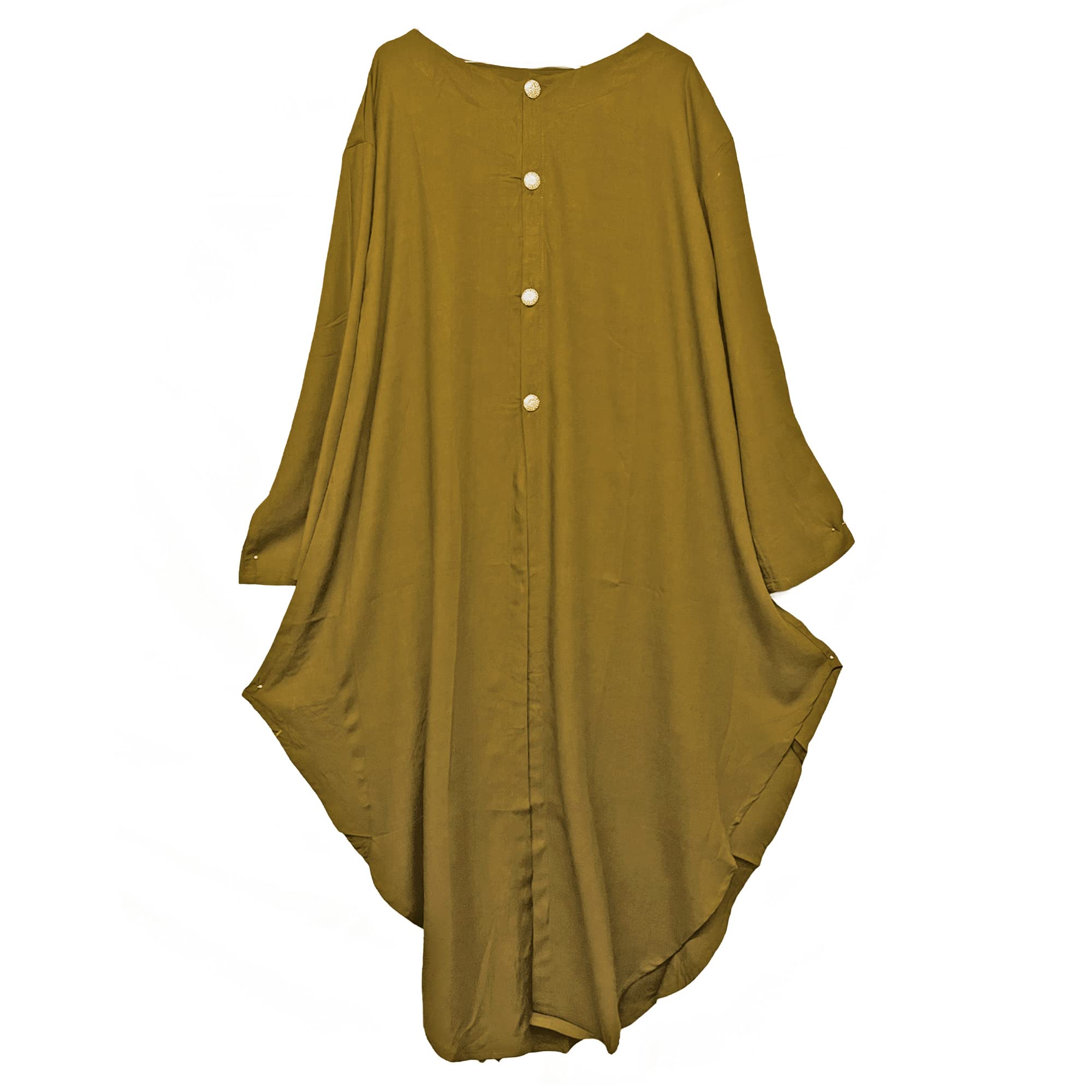 Kaftans y camisas para mujer marrón medium: túnica casual cómoda de moda 2