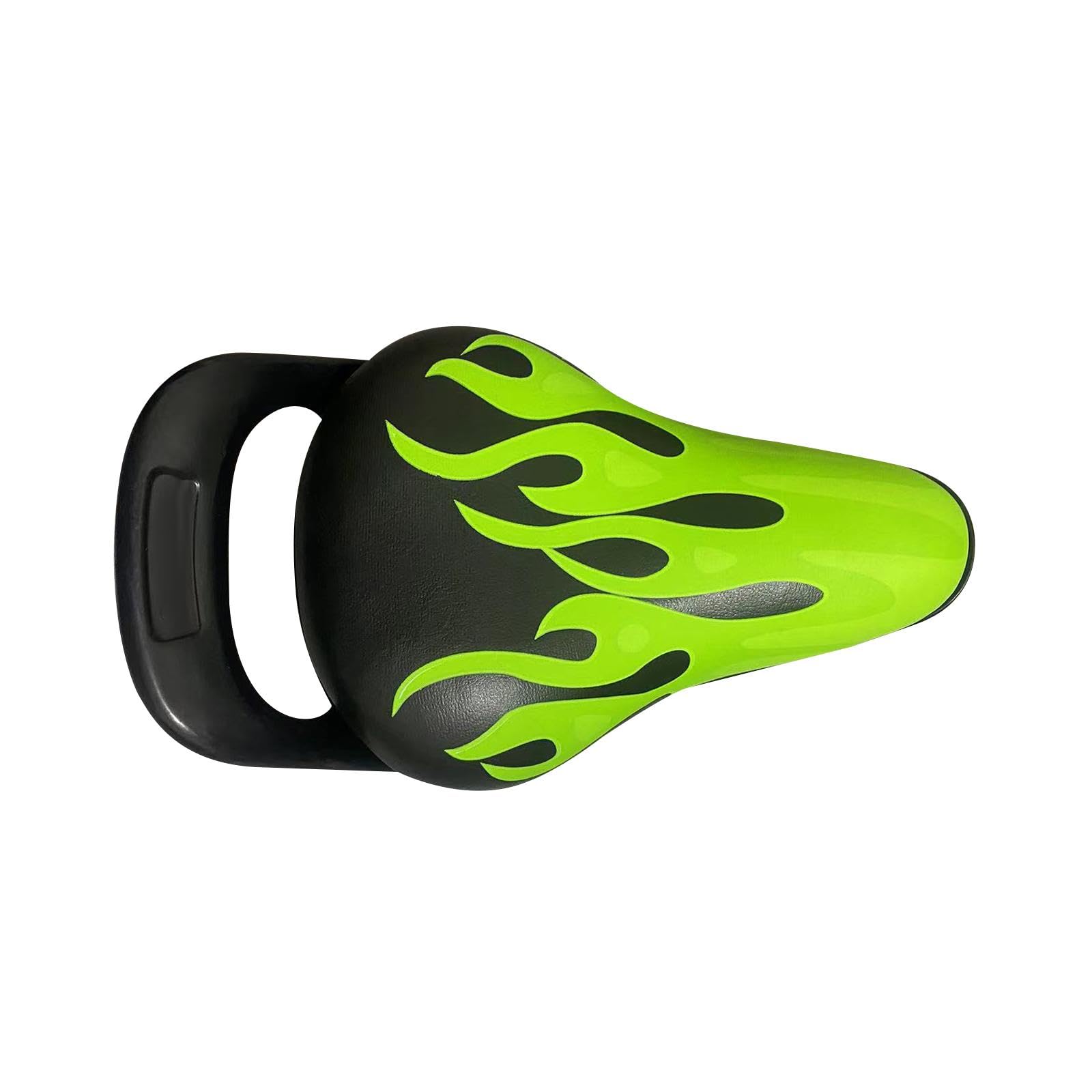 perfk Kids Bike Saddle, Children's Seat, Waterproof Mountain Bike Seat, Replacement Saddle, Kids Accessories for Most, Green