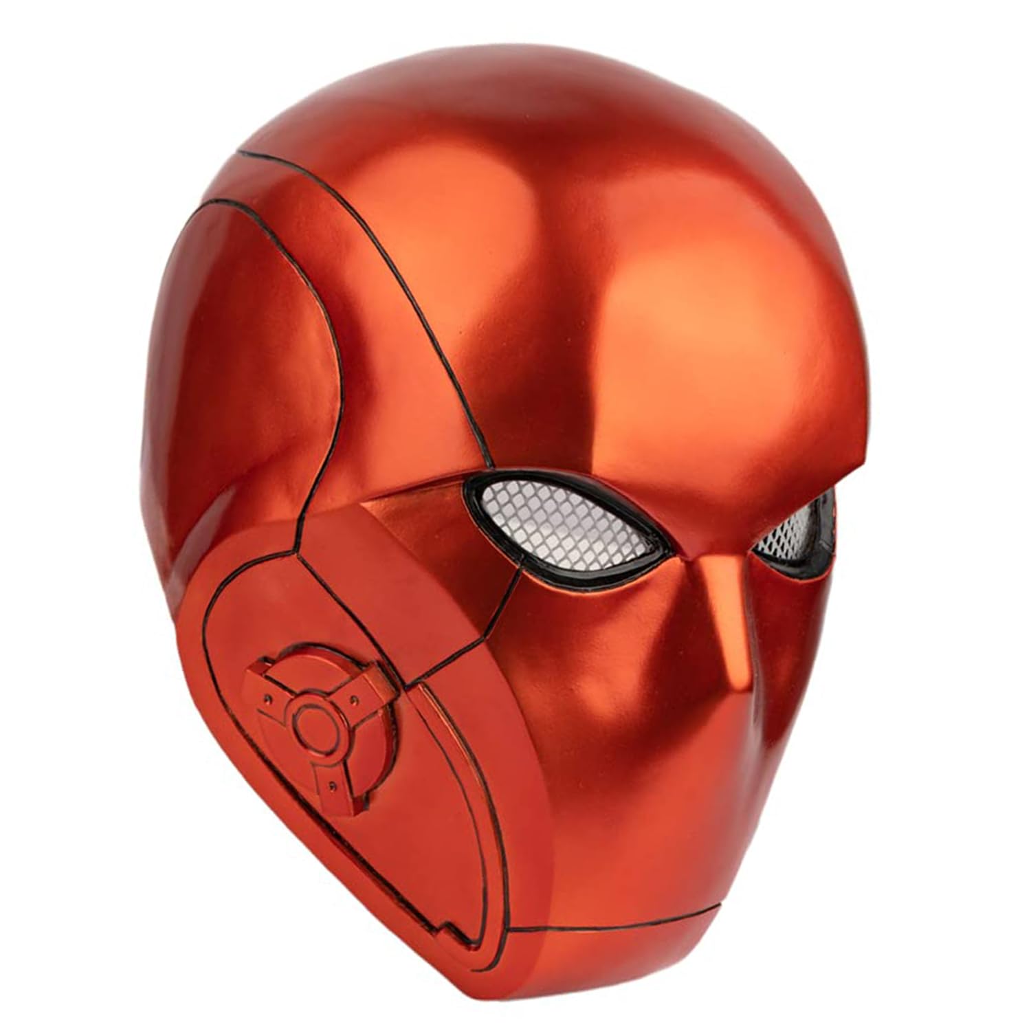 GenericRed Anti-Hero Resin Helmet for Adults Full Face Anime Mask Men Halloween Cosplay Costume Collectibles