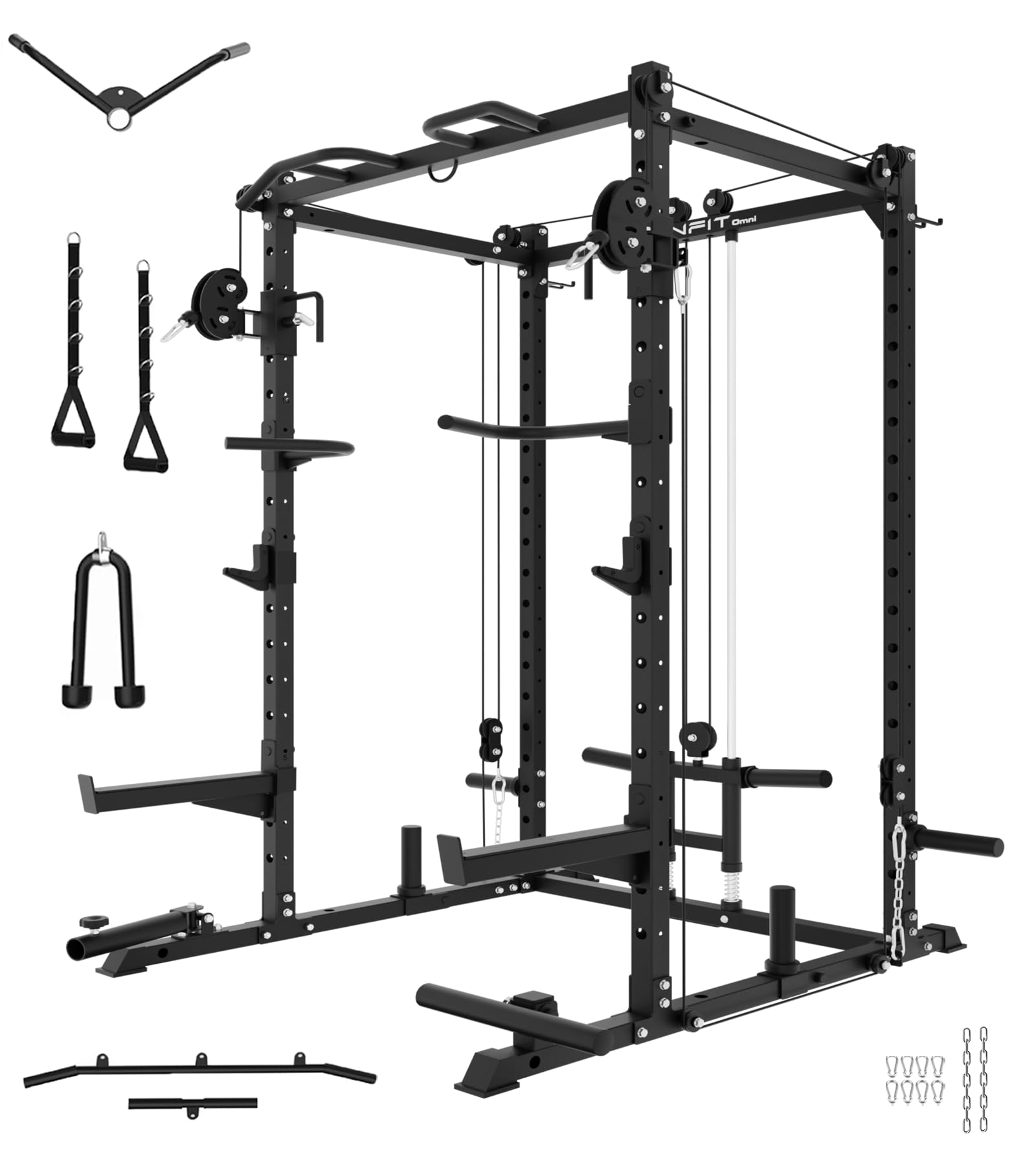 Eonfit E2 Power Rack, Squat Rack for Home Gym