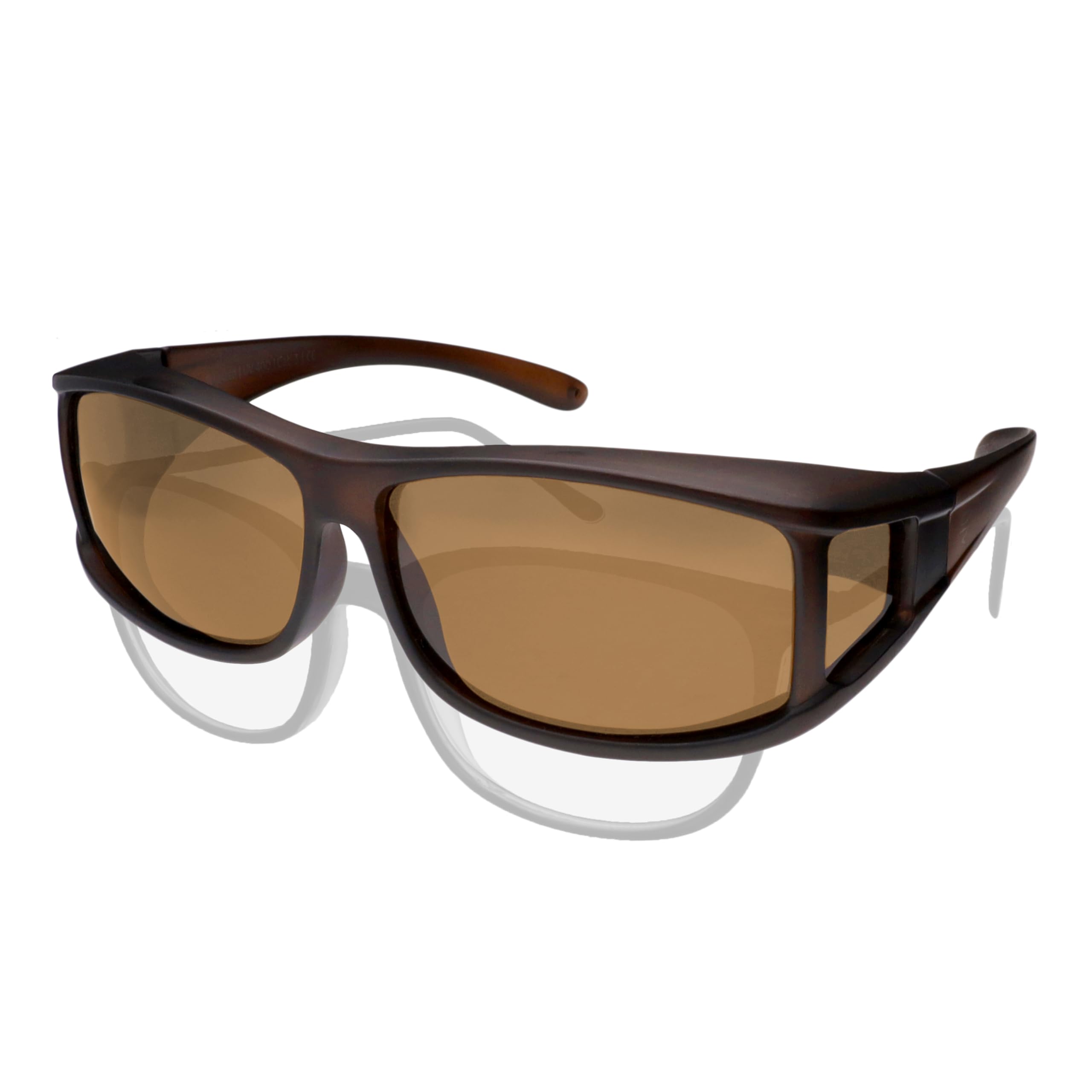 ActiveSol Occhiali da sole sovrapponibili Classic, Uomo, Polarizzati, con finestra laterale