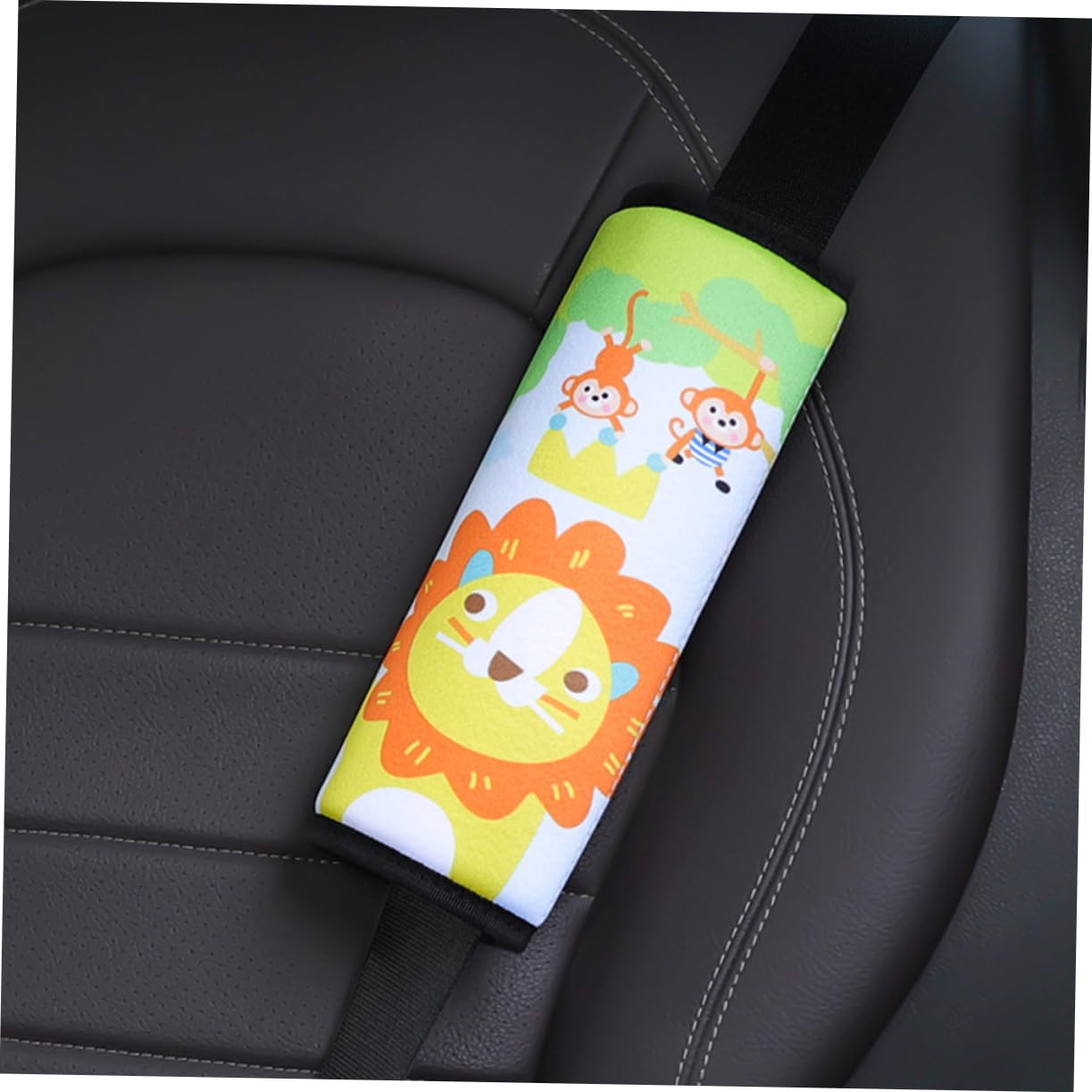 Ciieeo 4 Ensembles épaulettes protecteur sécurité soutien enfants coussin de bandoulière Ajusteur des sièges d'auto coussin de harnais de voiture accessoire siège auto flanelle