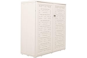 Organised Outdoor Shoe Cabinet - Waterproof for All Seasons