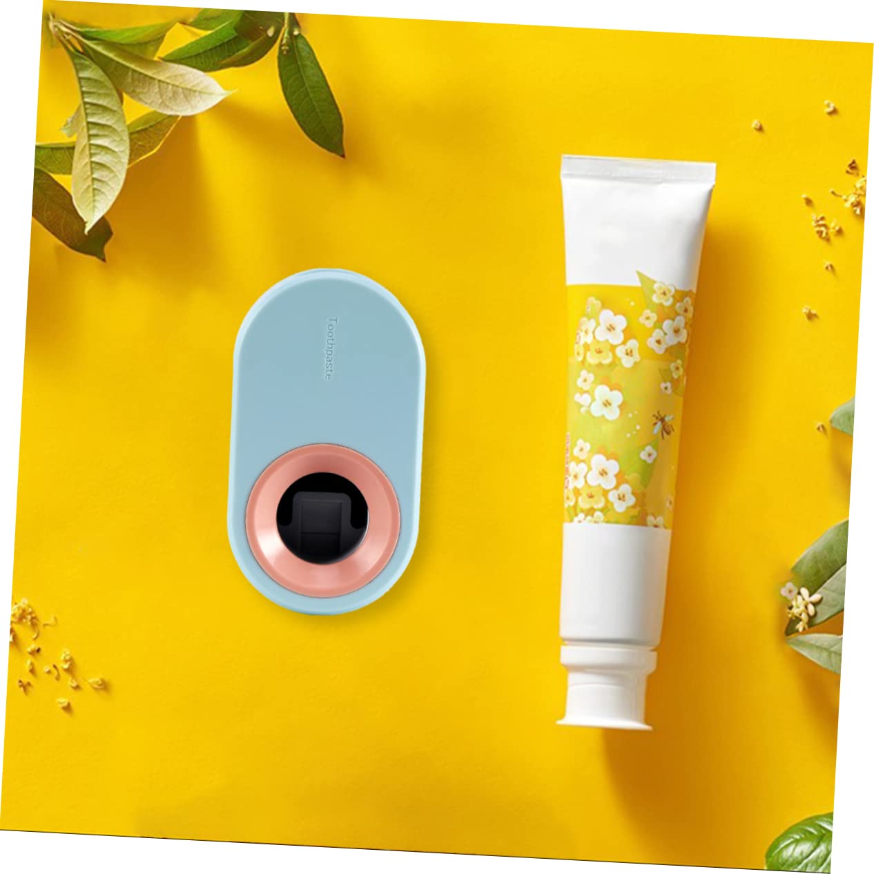 TOVINANNA Toothpaste Dispenser Wall Automatic Squeezer Sturdy Safe Nail Multi-Function Wall-Mounted Easy Installation