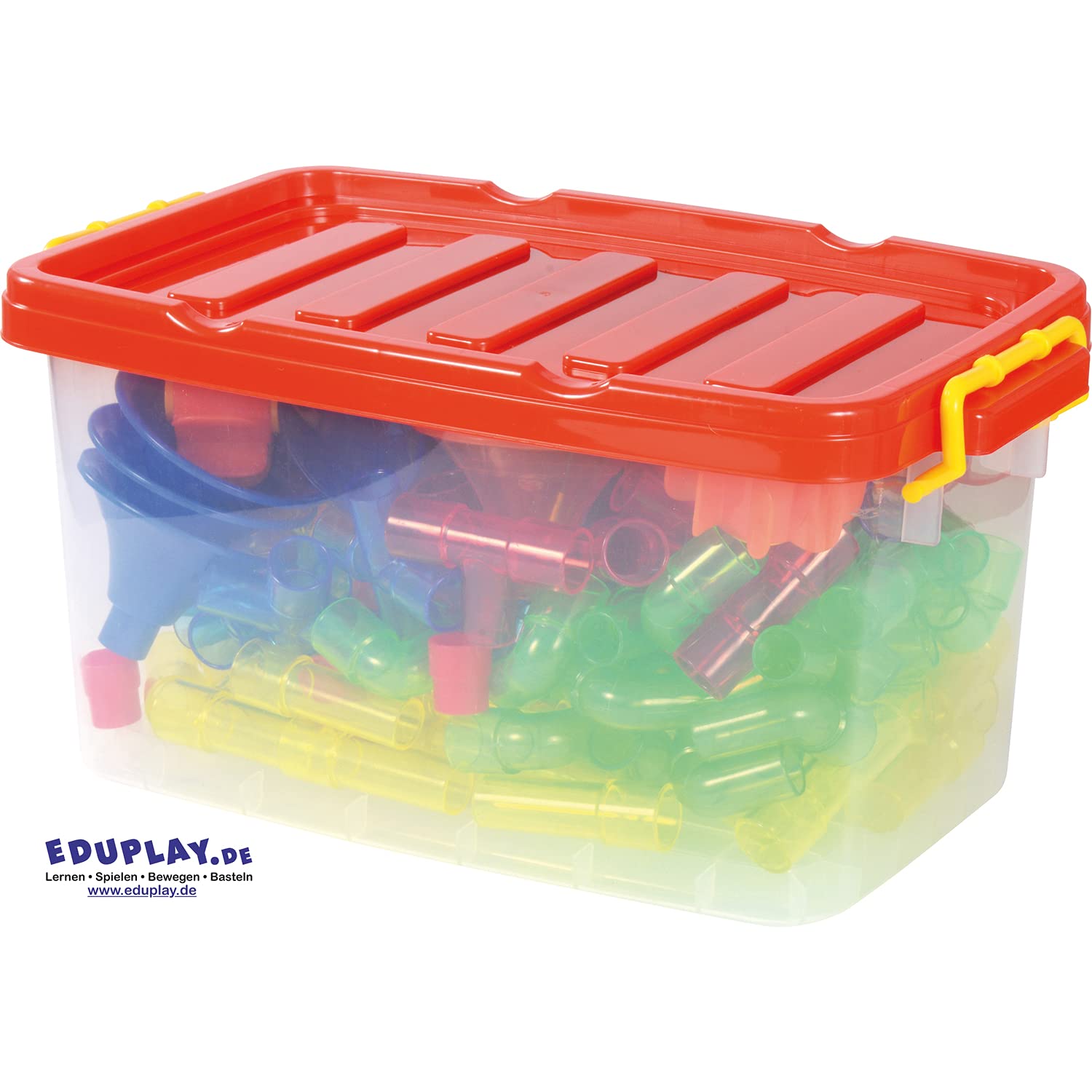 EDUPLAY 120703 Wasserbahn-Set Wasserlabyrinth, Mehrfarbig, 151-teilig (1 Set)