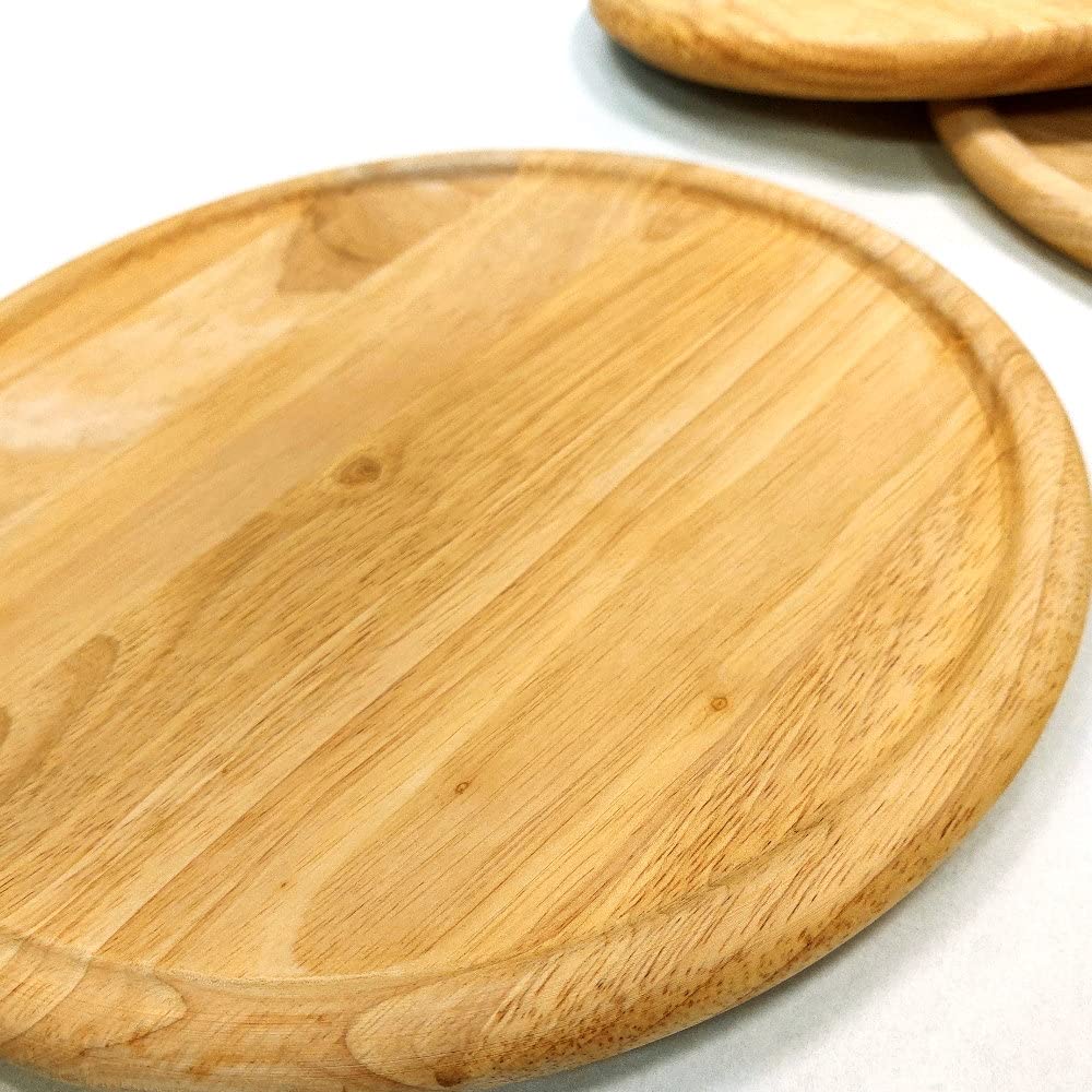 Pizzateller mit Gravur (Namen) personalisiertes Holz Pizzabrett 32cm - Geschenkidee zum Geburtstag, Geschenke Jahrestag Jubiläum, Holz-Teller Pizzabäcker MotivP9 Pizzeria