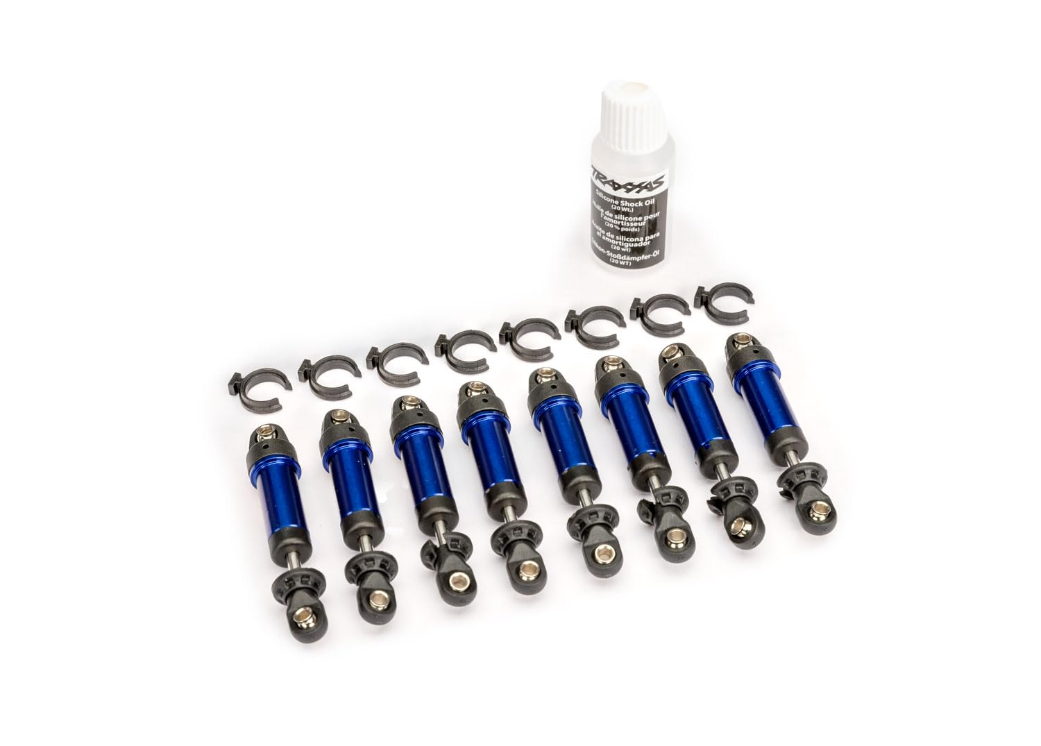 Amazon.com: Traxxas 9864-BLUE - TRX-4MT GTM Aluminum Shocks, Blue