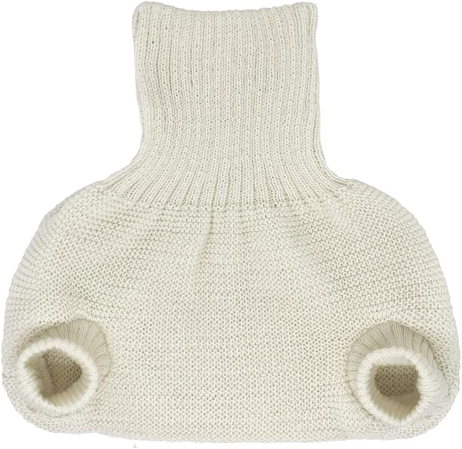 Ecoable Organic Merino Wool Diaper Cover - Overnight Knit Diaper Cover for Fitted Cloth Diapers and Flats