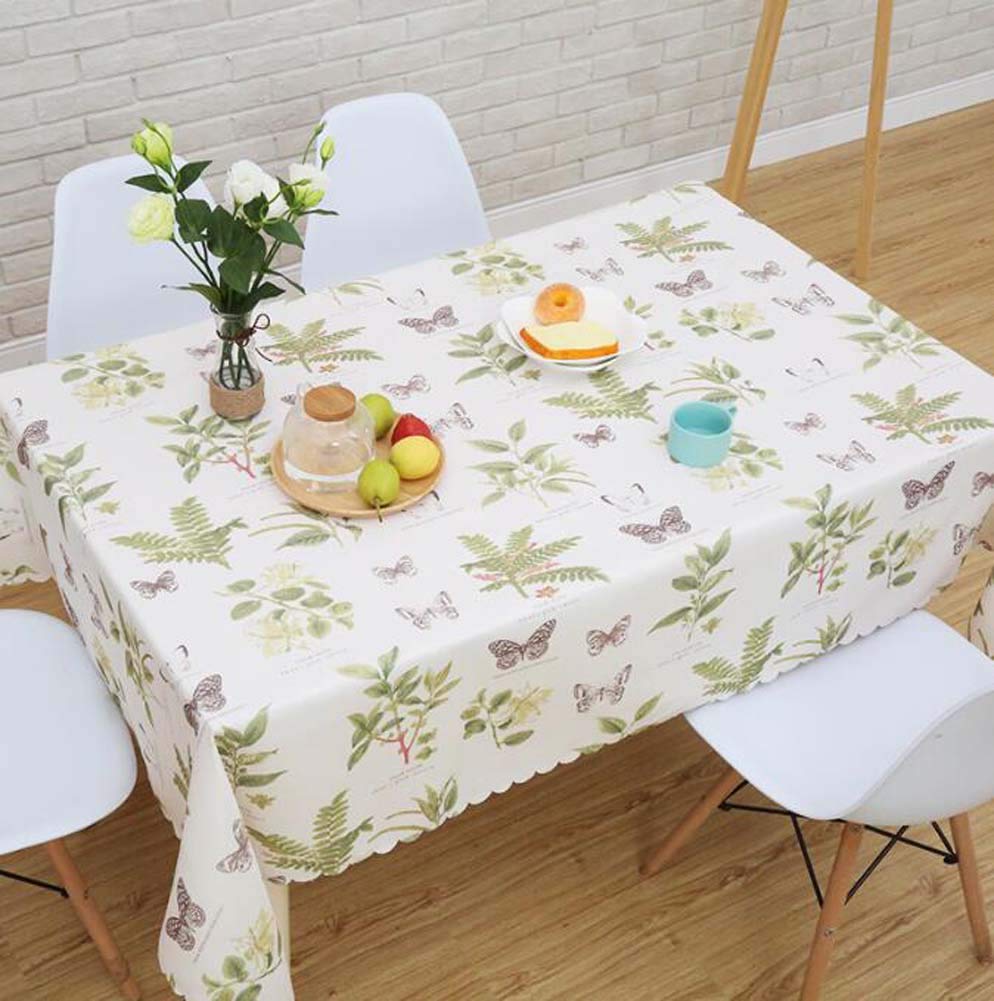 Tovaglia ， Tovaglie Copri Tavolo da Patio ， Tovaglia Resistente all'Acqua ， Copri Tavolo Vintage Tovaglia Elegante con Motivo Floreale Copri Tavolo Impermeabile antiolio 55x78, A6