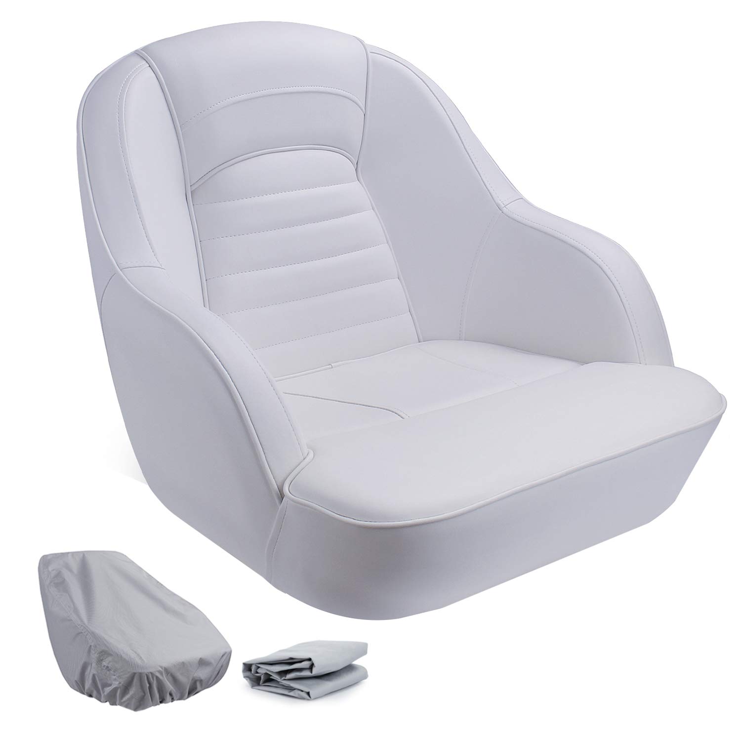 Buy NORTHCAPTAIN Pontoon Boat Seat Captain Bucket Seat with Boat Seat