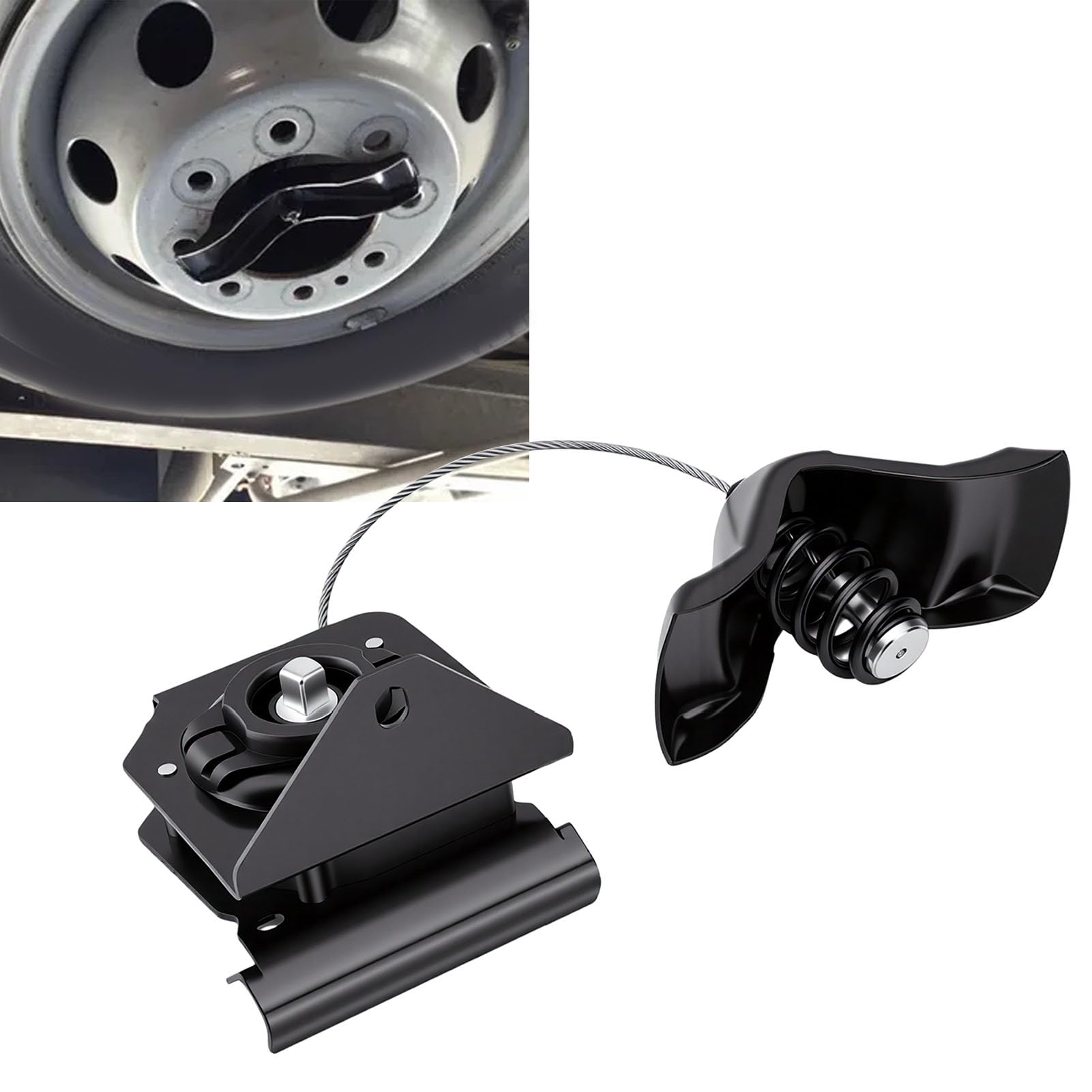 Podnośnik do Koła Zapasowego, Uchwyt Wciągarki ze Stopu Stali, Bezpośrednia Wymiana Wciągarki, Mocowanie Tylne, Pasuje do Chevy 2500 HD 3500 HD od 2003 2010