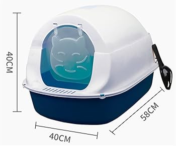 猫用トイレ 蓋付き ホワイト 312uWOr8XeL.jpg_BO30,255,255,