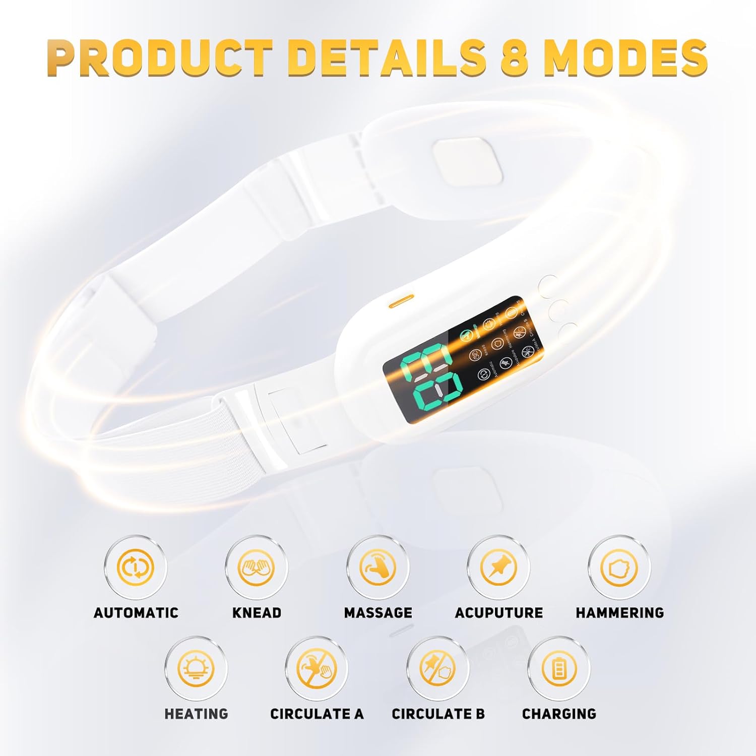 Double Chin Machine, V Face Beauty Device for Woman 8 Modes and 15 Intensity Levels Electric Double Chin Device, Smart Double Chin Face Device with Magnetic Massage - Image 6