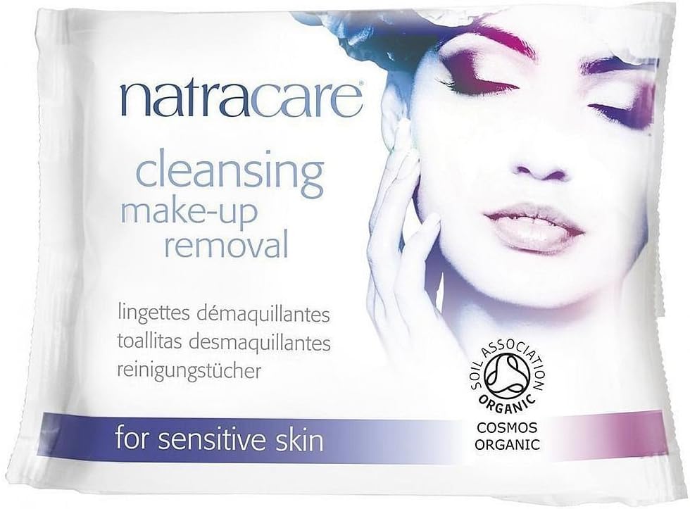 Natracare Reiniging make-up removal doekjes gevoelige huid 20 per verpakking