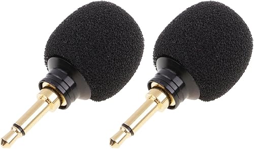 MagiDeal Stk  Mini Kondensator Mikrofon Mono 1 8    3 5mm Mono Stecker fA r Smartphone Handy