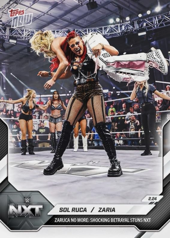 Amazon.com: Topps Now 2024 WWE NXT Trading Card #19, Sol Ruca
