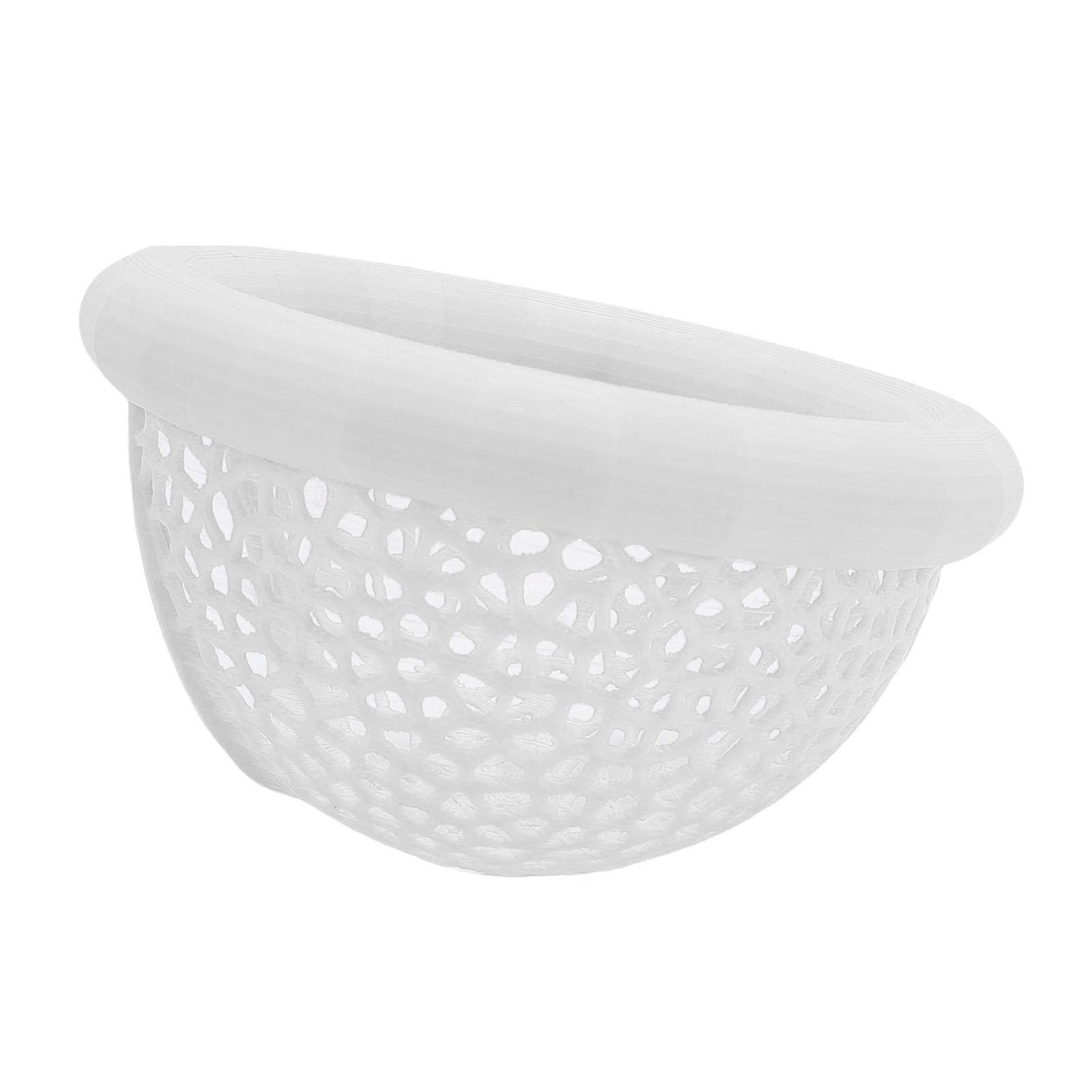 Jelquix Floating Fish Hideout Compact Design Multifunctional Cave for Aquariums 10x5.6cm Plastic 1 Unit (White)