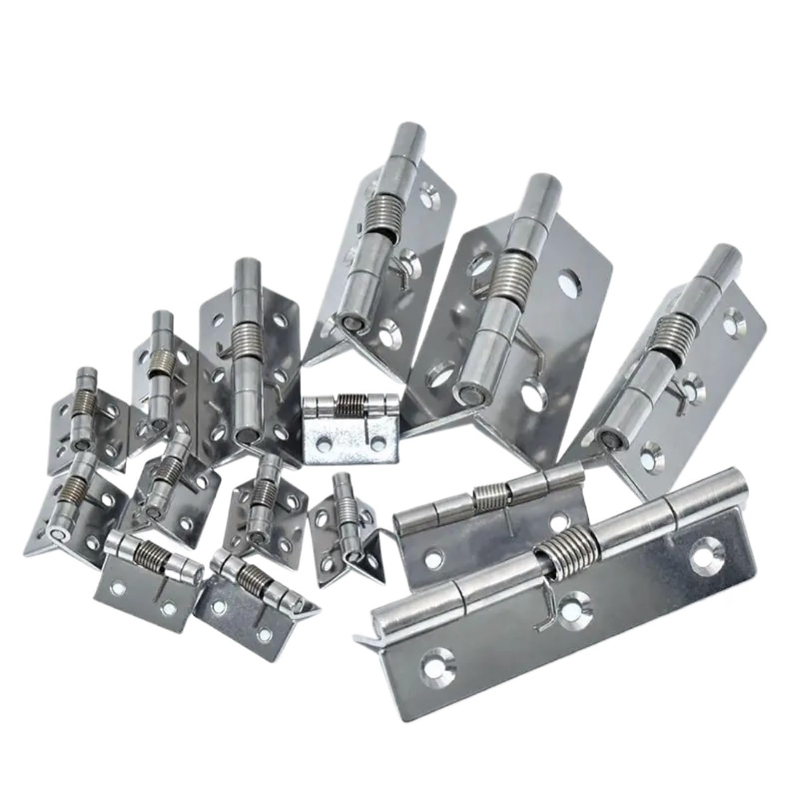Kdhcvkz 2 Inch 1Pcs Self-Closing Industrial Stainless Steel Spring Door Hinge(2 Inch)