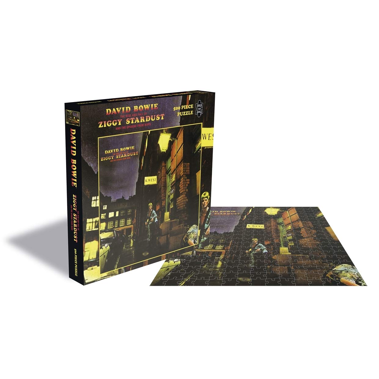 RockSaws David Bowie Jigsaw Puzzle (The Rise and Fall of Ziggy Stardust and The Spiders from Mars)