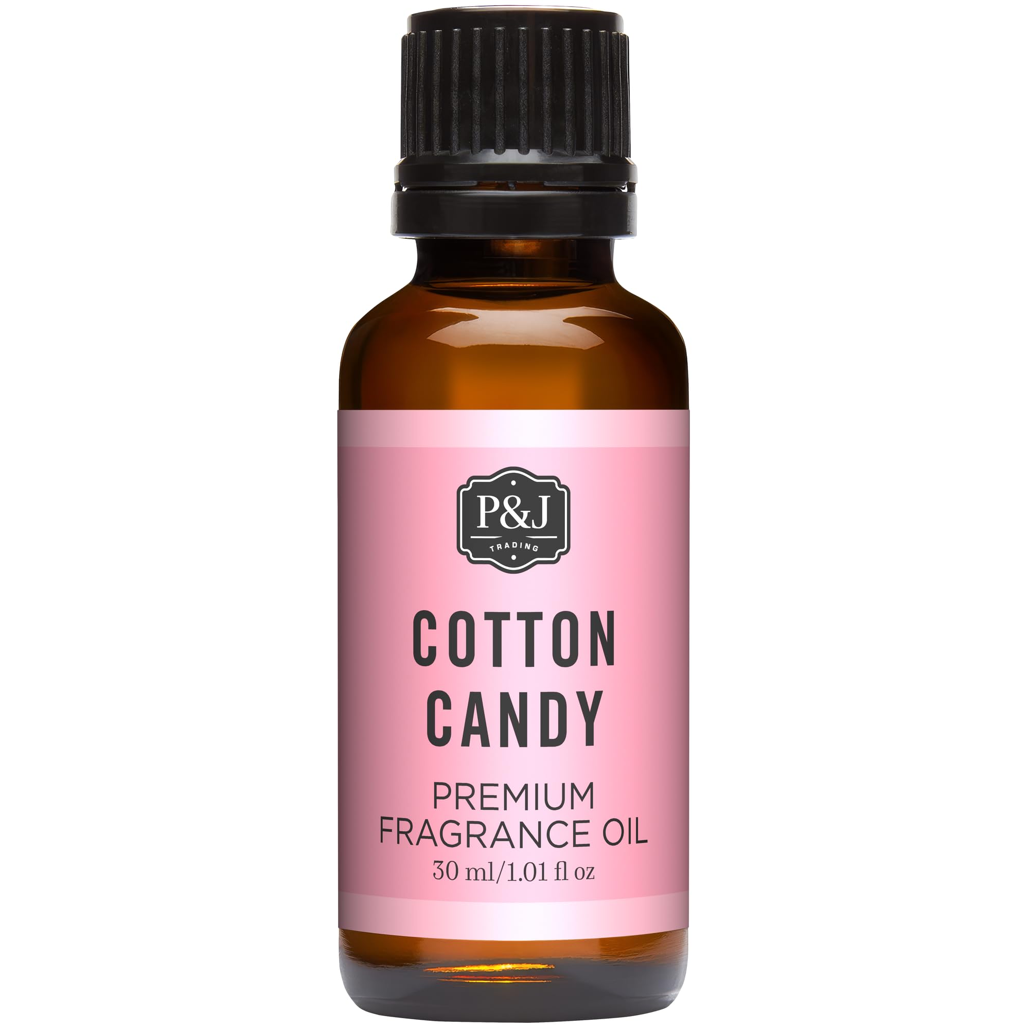 P&amp;J Trading - Cotton Candy Scented Oil 30ml - Fragrance Oil for Candle Making, Soap Making, Diffuser Oil