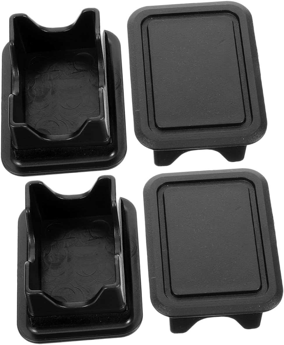2pairs Protective Truck Bed Replacement Protective Cover for Truck Bed Rail Stake Pockets Compatibility Ram