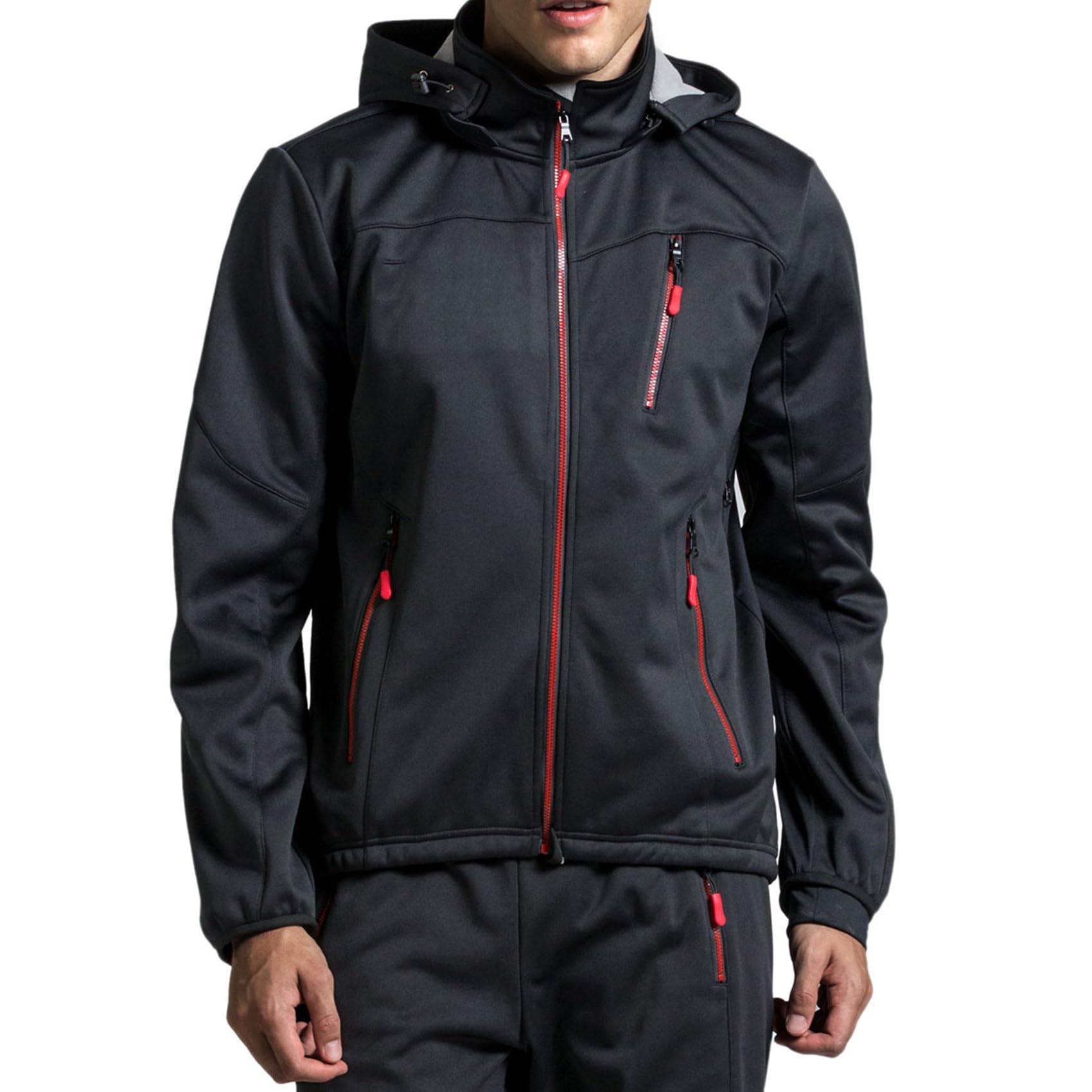 Chaquetas de ciclismo para hombre para correr en invierno polar para esquiar para bicicleta térmicas de manga larga reflectantes para ciclismo abrigo de senderismo con bolsillo