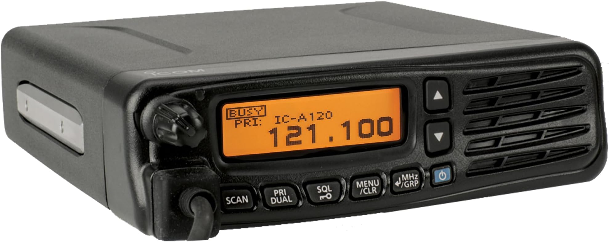 IC-A120 Aviation VHF Air Band Transceiver Radio with Noise Cancelling and Bluetooth