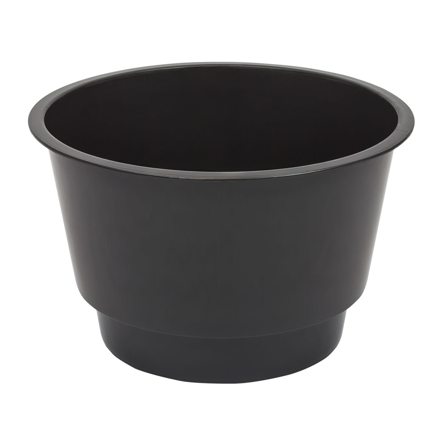 Pot Haut En Rotin Synthétique 23 Litres Couleur Anthracite 30