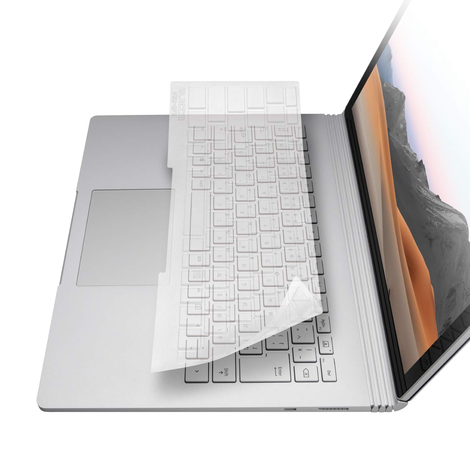 Amazon.co.jp: エレコム キーボード防塵カバー Microsoft Surface Book 