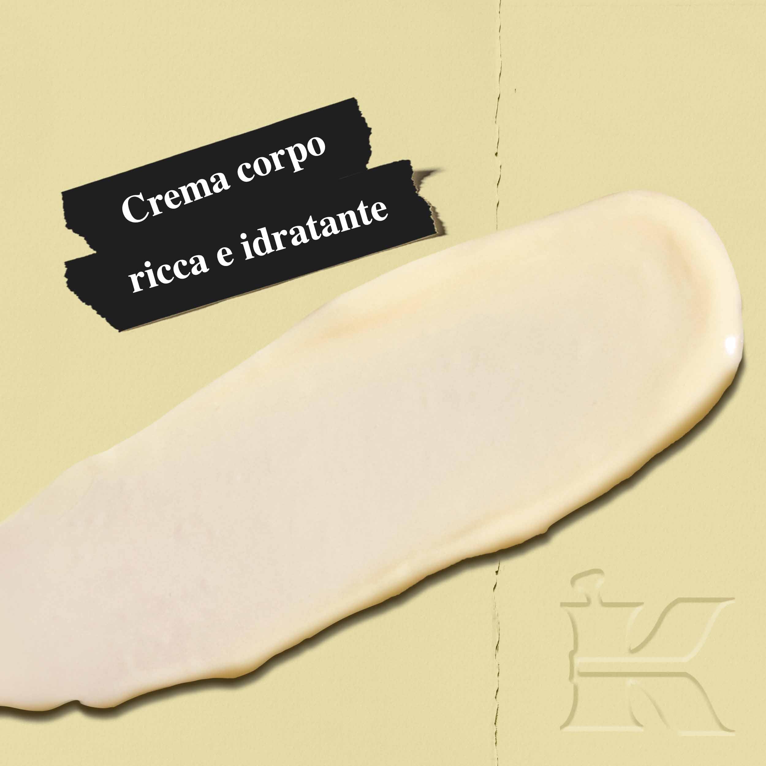 KIEHL'S Creme de Corps, Crema Corpo Nutriente, Per Tutti i Tipi di Pelle, Effetto Levigante, Pelle Morbida, Con Burro di Cacao, Burro di Karité e Squalano, 1 lt
