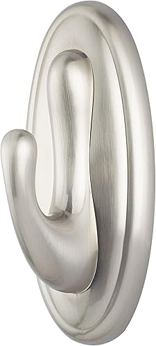 Miniatura 2 de Command Ganchos para barra de cortina para varillas de 12 pulgadas o 58 pulgadas de diámetro, 4 ganchos en total con 4 tiras Command, 2 paquetes de