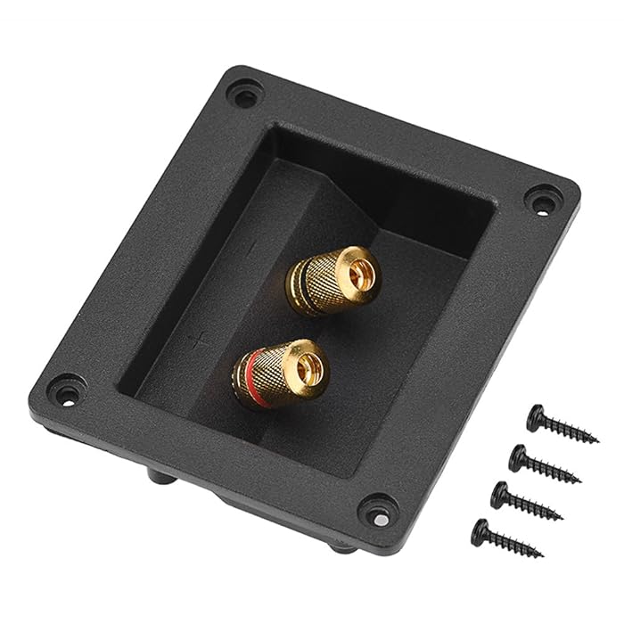 Buy Vbestlife Speaker Terminal Connector,Copper Terminal Speaker Terminal Box Original Speaker