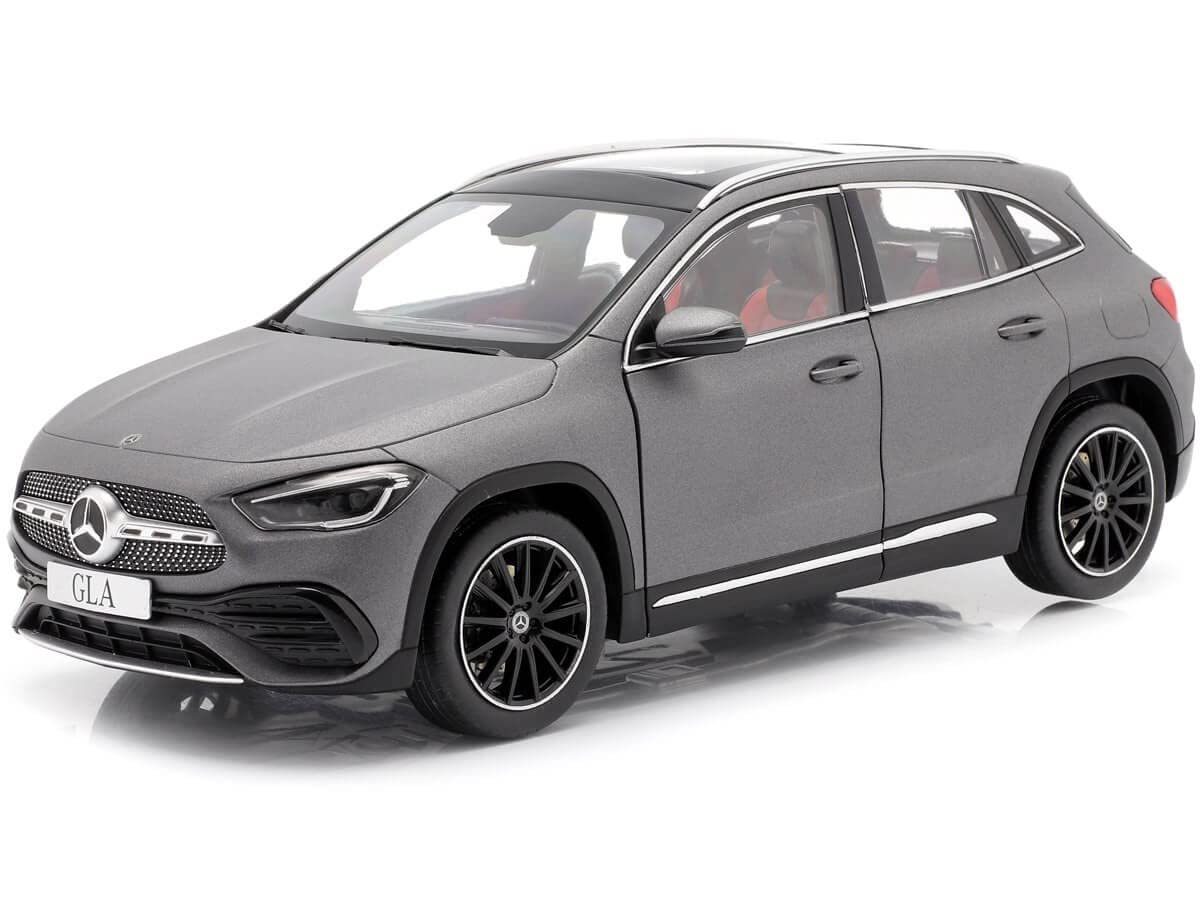Mercedes-Benz GLA-Klasse ミニカー グレー1/18 Cochesdemetal 2020 Mercedes-Benz Clase GLA MK II (H247) Grey Magno