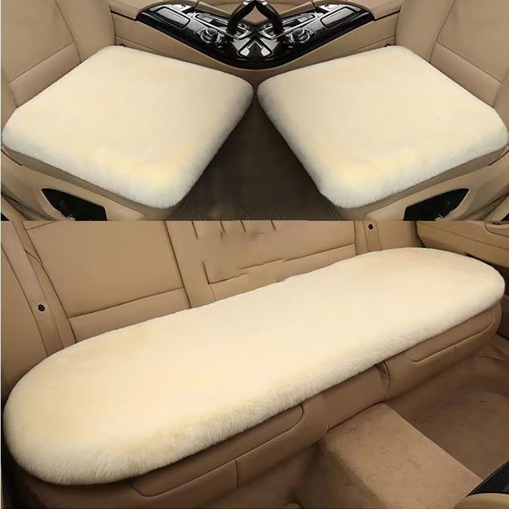 Couverture de siège hiver en peluche pour BMW D10 E39 1999-2003, protecteur doux et antidérapant