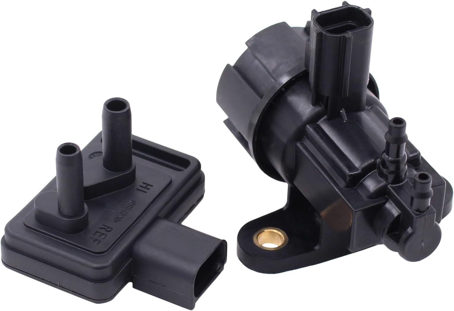 MOTOKU EGR Vacuum Solenoid Valve & DPFE Pressure Feedback Sensor Kit for Ford Taurus