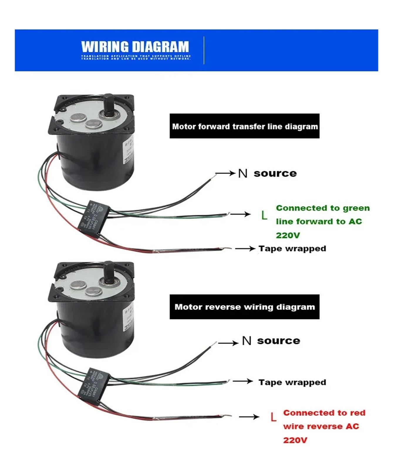 Motor síncrono de imán Permanente de 80KTYZ, 60 W, 220 V CA, con Engranajes de Baja Velocidad en Sentido horario/antihorario, 2,5/5/10/15/20/30/50/60/80/110 RPM(30rpm No Bracket)