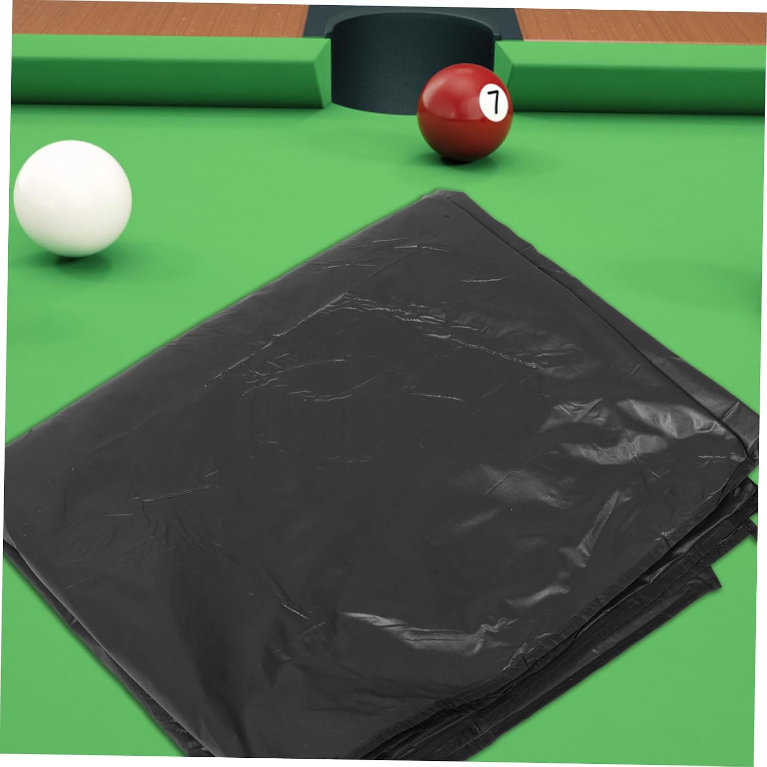 Abaodam Billiard Pool Table Cover Heavy Duty Tablecloth Protector Dust Cover for Use