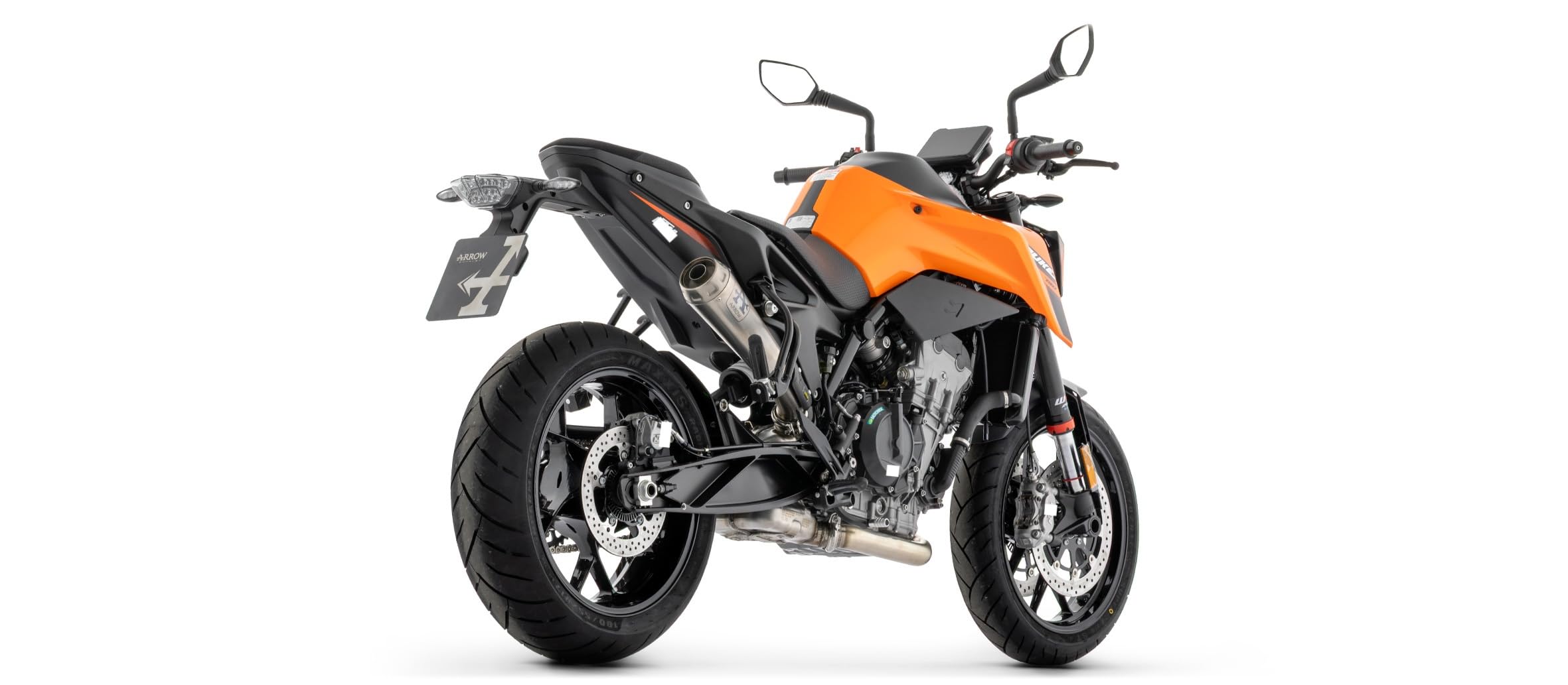 arrow scarico omologato pro-race titanio compatibile con ktm 790 duke 2025 2026 mototopgun 77511pr