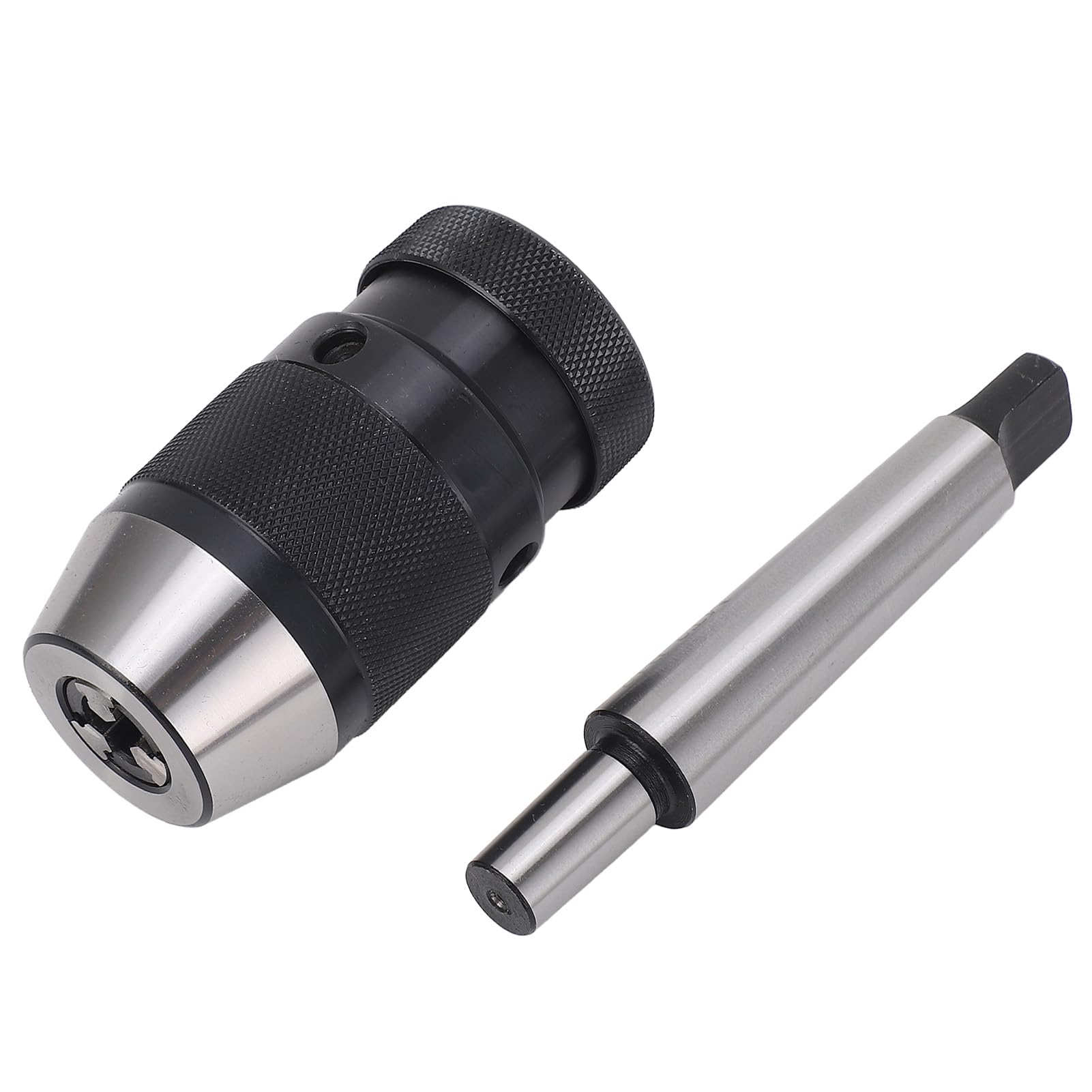 Mandrino autoserrante da 1 a 10 mm B12 autoserrante con attacco da MT2 a B12 per trapani e fresatrici
