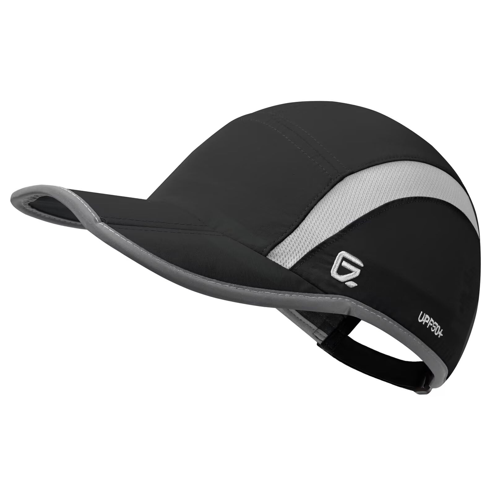 GADIEMKENSD UPF50+ Folding Outdoor Hat Unstructured Reflective Design Breathable Soft Sport Cap for Outdoor Sport — view 19