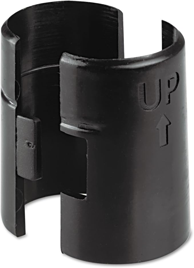 Alera SW59SLBL Wire Shelving Shelf Lock Clips, Plastic, Black, 4 Clips/pack Tools