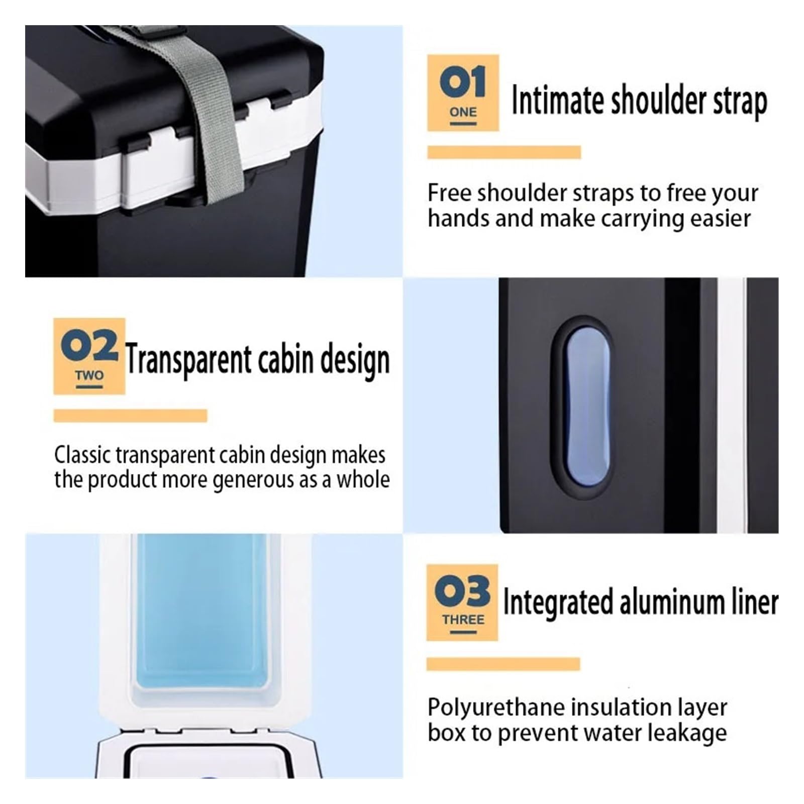 Mini refrigerador for Coche de 10 litros, Ideal for Uso doméstico, en vehículos, dormitorios, Camiones, frío y Calor, con Control de Temperatura y Pantalla Digital.(Temperature Control,Us)